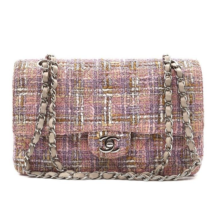 CHANEL Classic Tweed Medium Bag 32023063