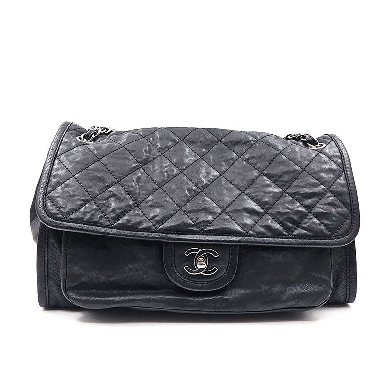 CHANEL Calfskin Shoulder Bag 122624033