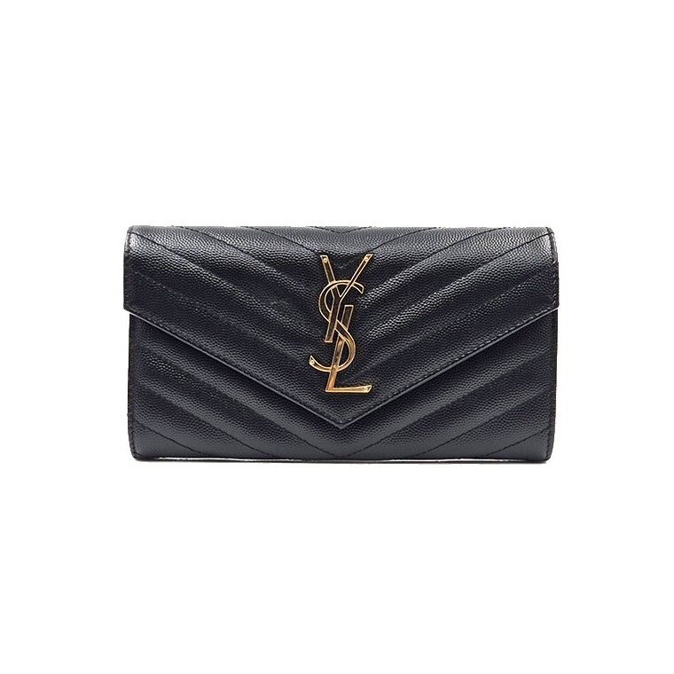 Saint Laurent Monogram Long Wallet (372264) 12125013