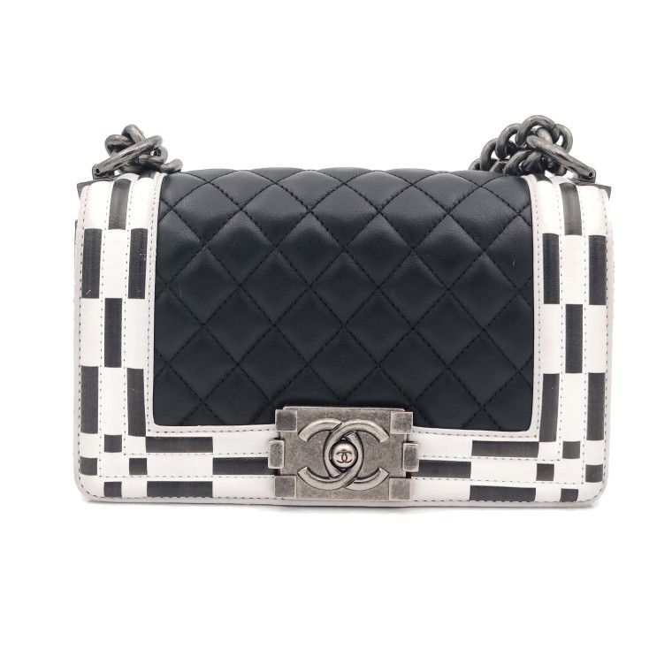 CHANEL Lambskin Boy Bag Small 122921018703