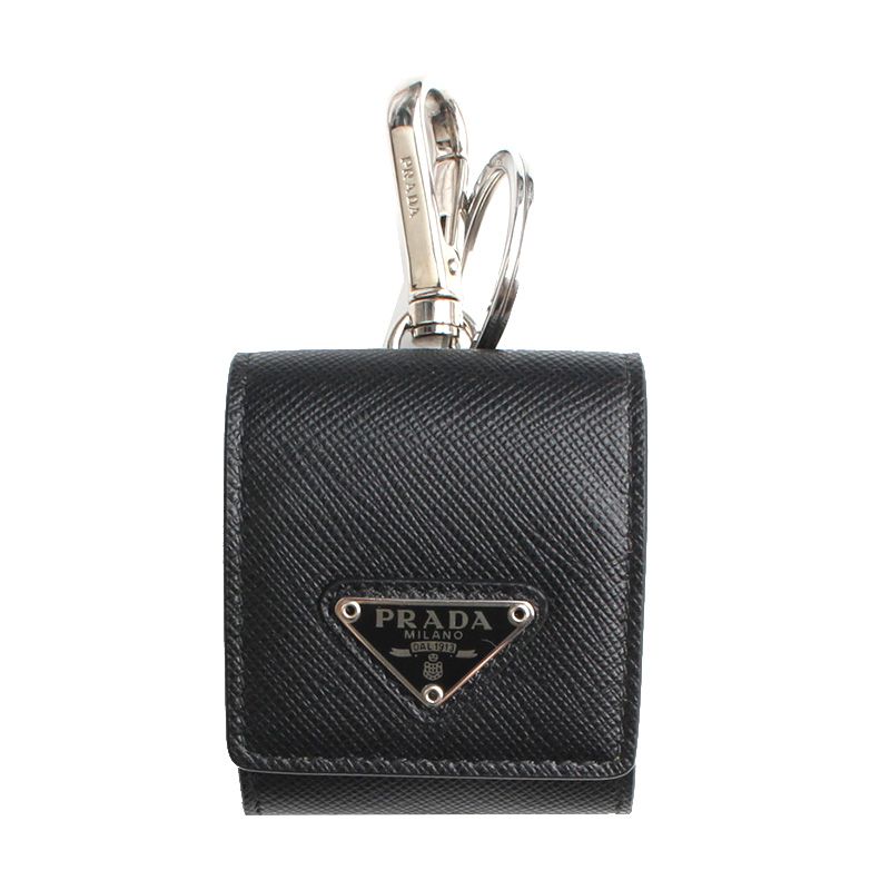 Prada Black Safiano AirPods 2nd Gen Case SKU123