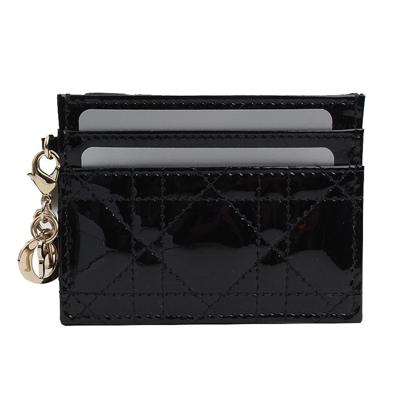 Dior Elegant Black Card Wallet Pendants -SKU 123456