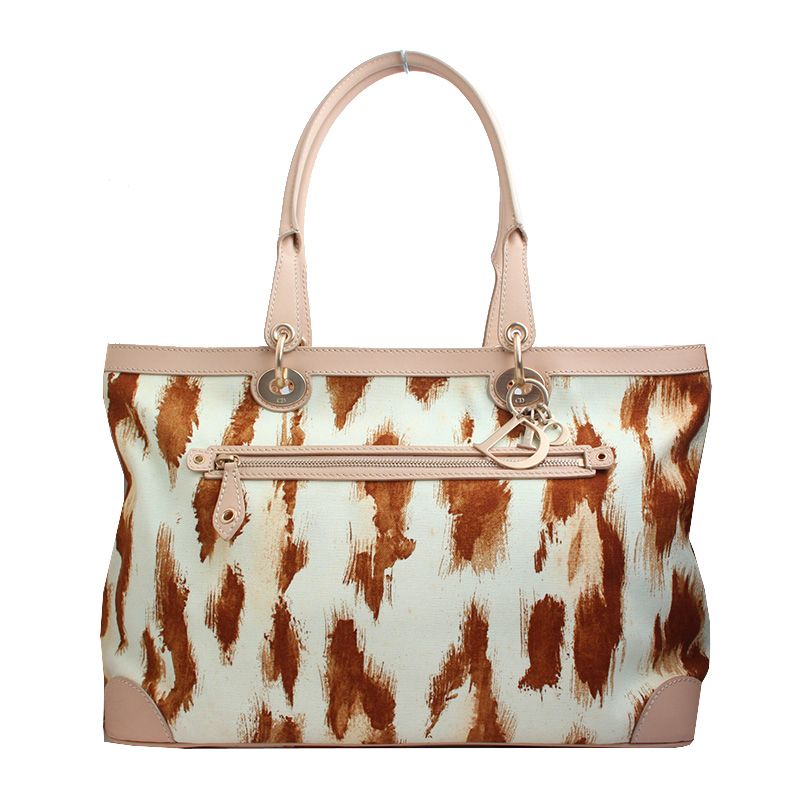 Dior Brown Stain Canvas Bag SKU123