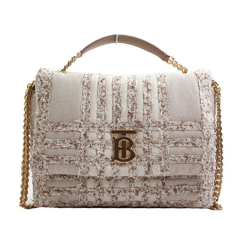 Burberry Tweed TB Shoulder Bag SKU123