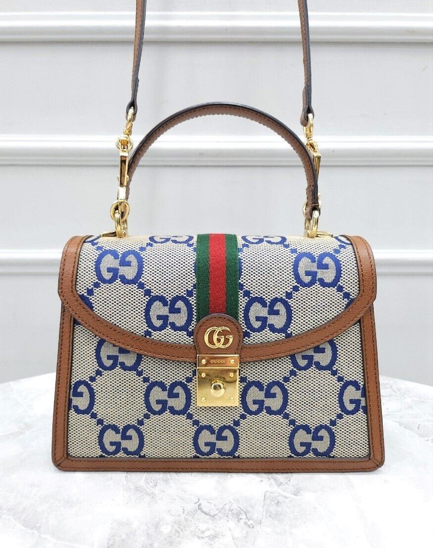 Gucci GG Triple Top Handle Small Bag SKU123