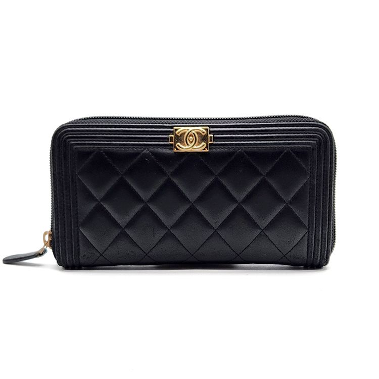 CHANEL Boy Wallet in Lambskin (SKU: L694093)