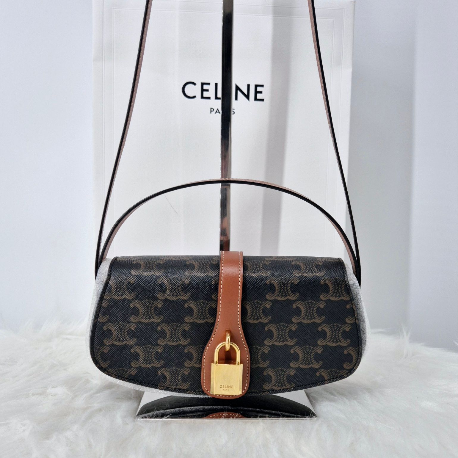 Celine Strap Clutch Shoulder Bag - SKU 5678