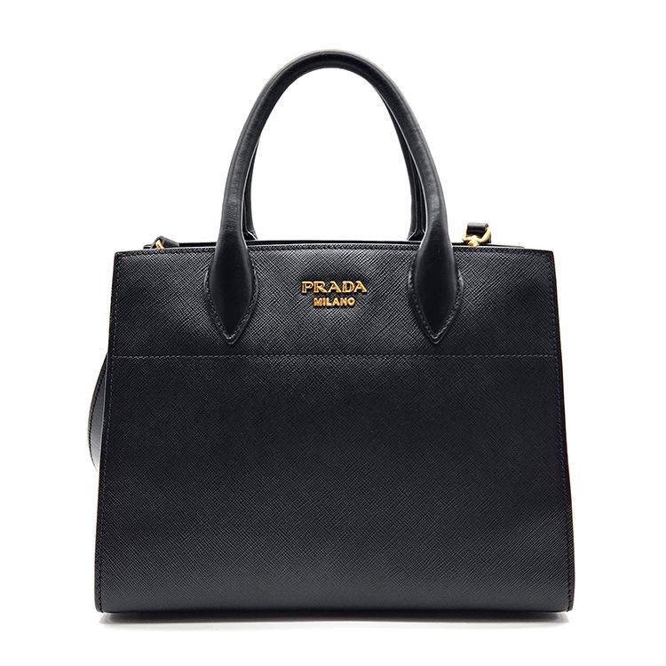 Prada Saffiano Leather Tote Shoulder Bag (1BA050)