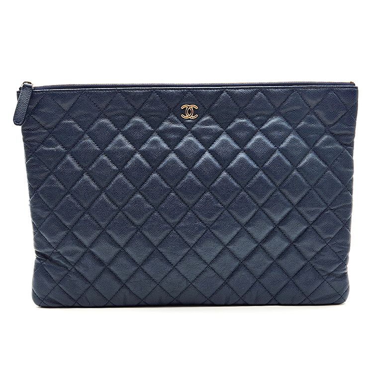 CHANEL Caviar Clutch Large SKU L718936