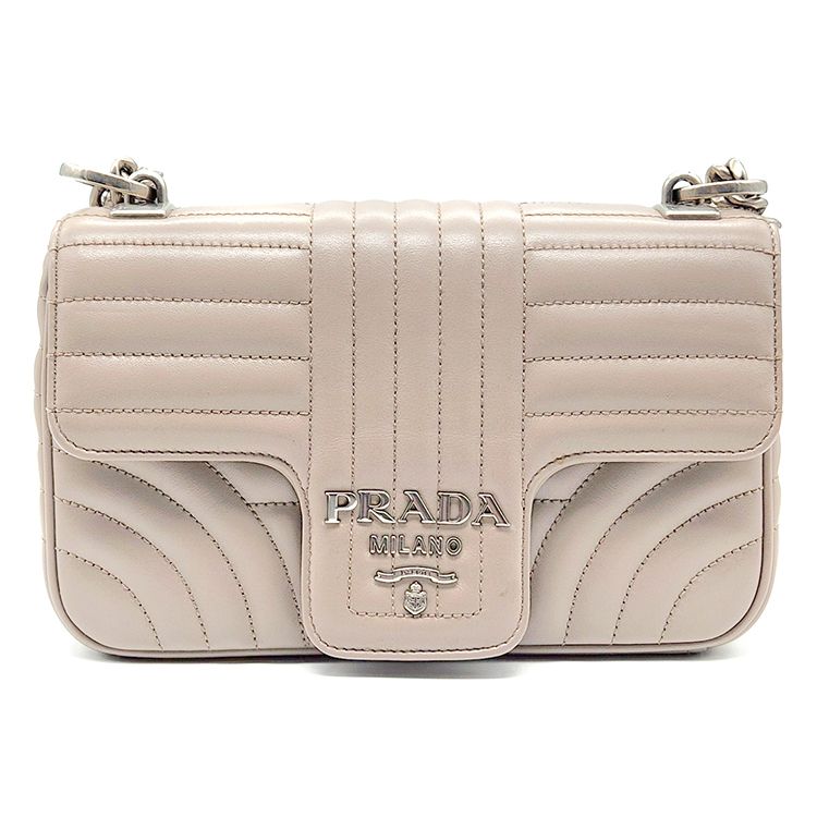 Prada Diagram Chain Shoulder Bag (1BD107) L799071