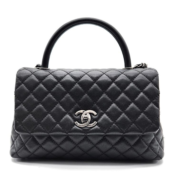 CHANEL Caviar Coco Handle 28 - SKU: L158023