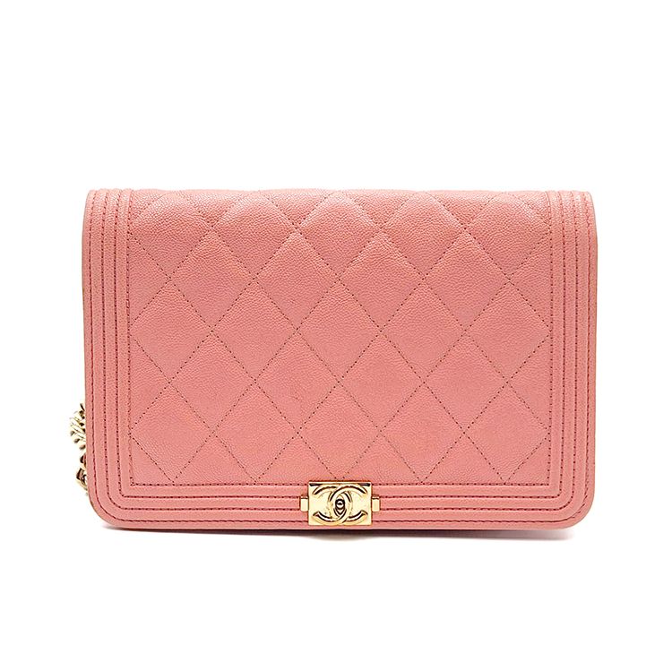 CHANEL Caviar Boy WOC Mini Crossbody Bag L789896