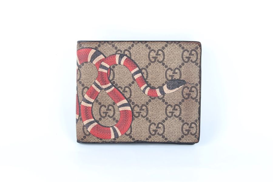 Gucci Brown Snake Wallet -