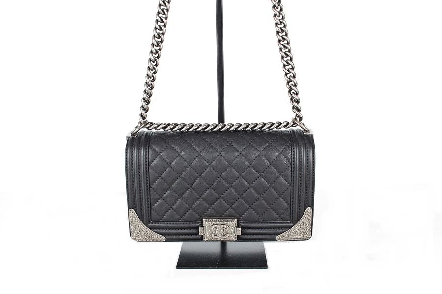 CHANEL Medium Texas Limited Edition Boy Bag 19th Collection (2014)