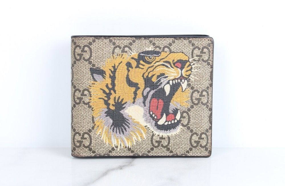 Gucci Beige Tiger Wallet SKU12345