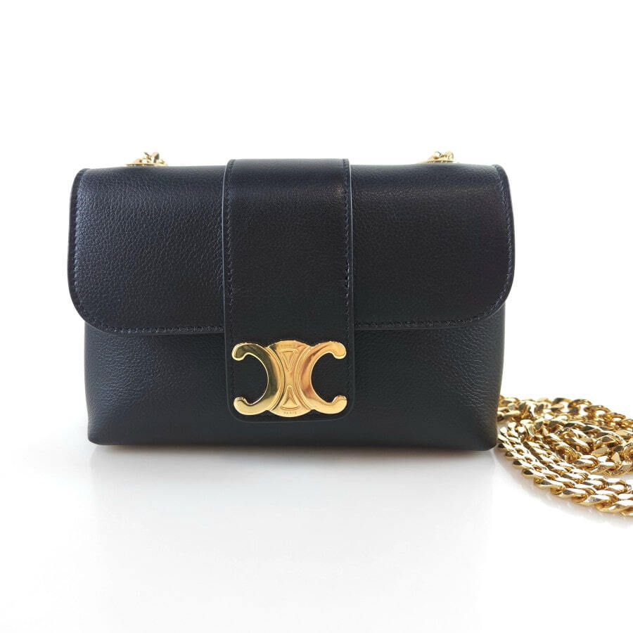 Celine Calfskin Big Two-Ar Shoulder Bag Cross Bag 10N113GGR 7812