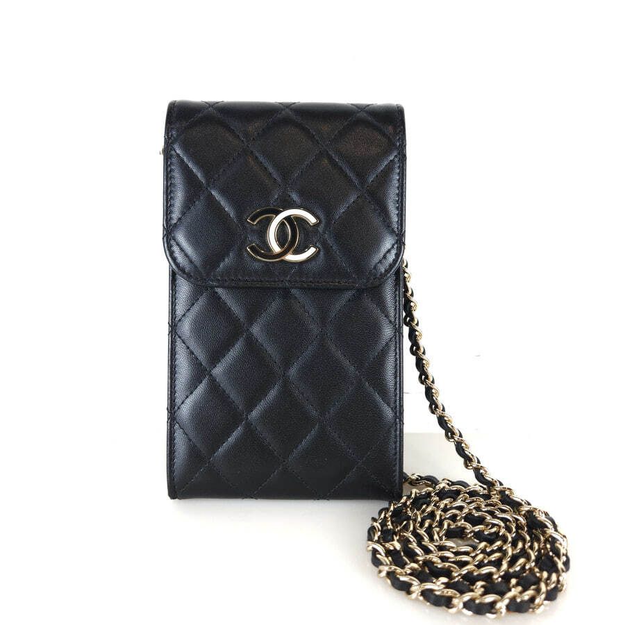 CHANEL CC Phone Holder Crossbody Bag 6516