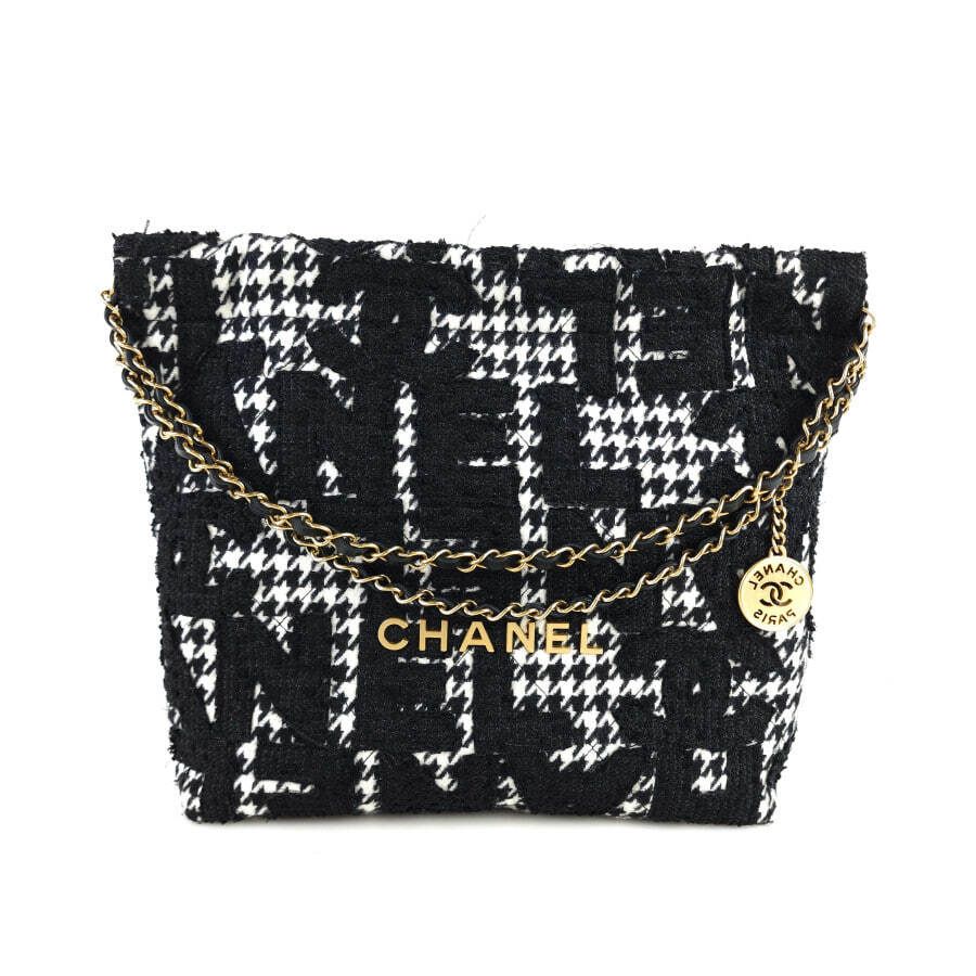 CHANEL Tweed Shoulder Bag AS3260 8250 SKU