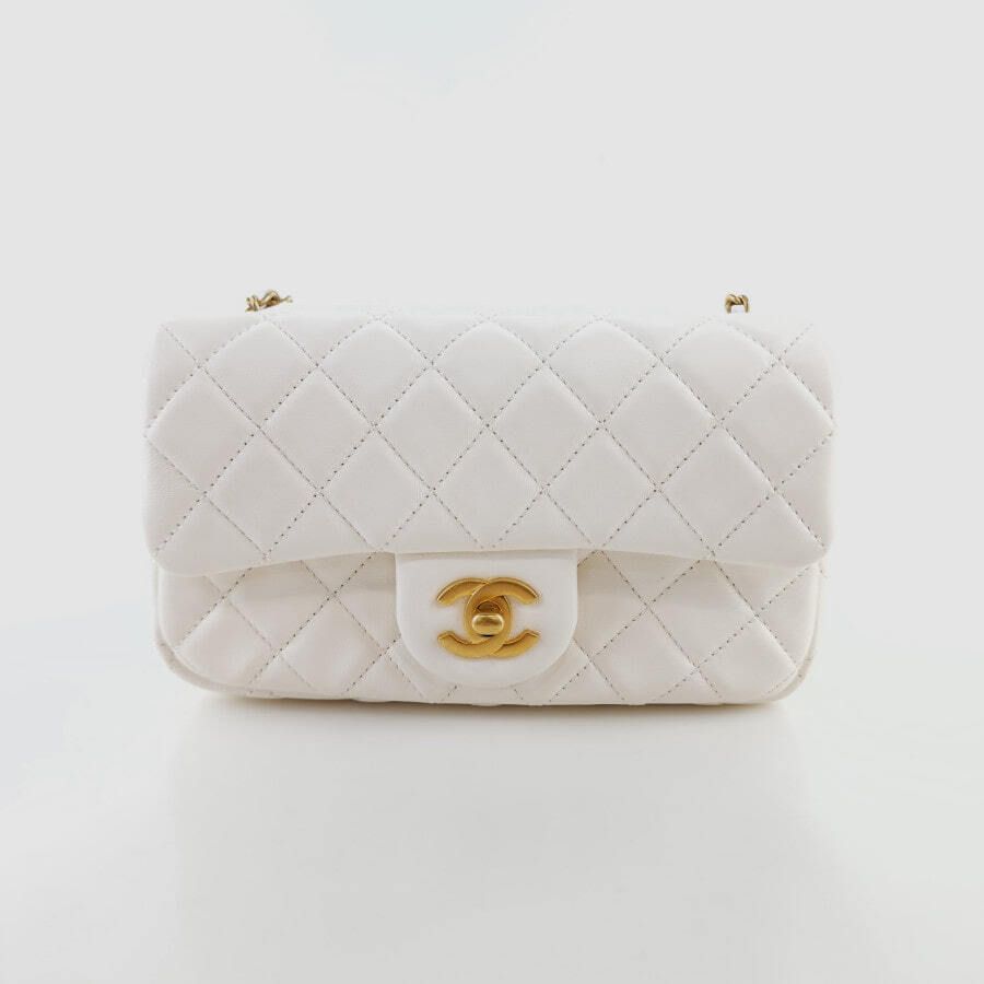 CHANEL Classic Golden Ball Flap Shoulder Crossbody Bag AS1787 7840