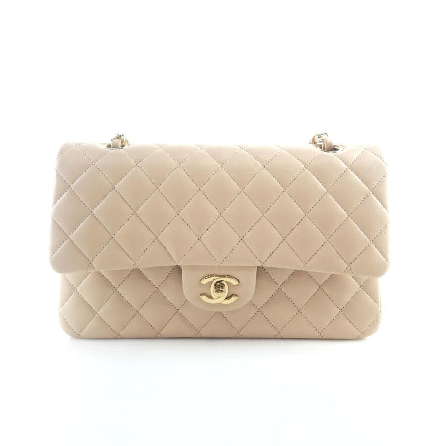 CHANEL Classic Lambskin Flap Shoulder Bag A01112 7842