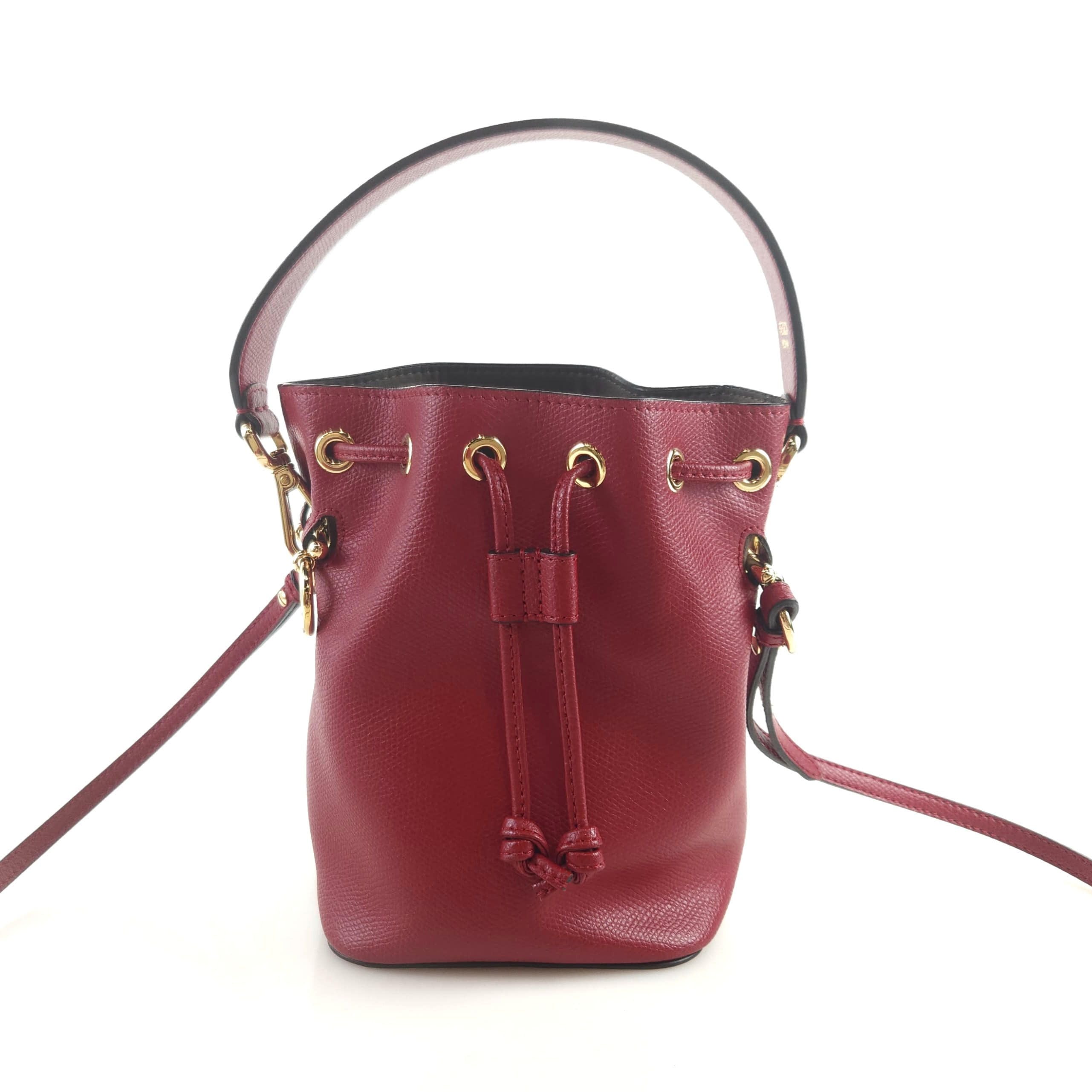 Fendi Montrezo Bucket Shoulder Cross Bag 8BS010 8322