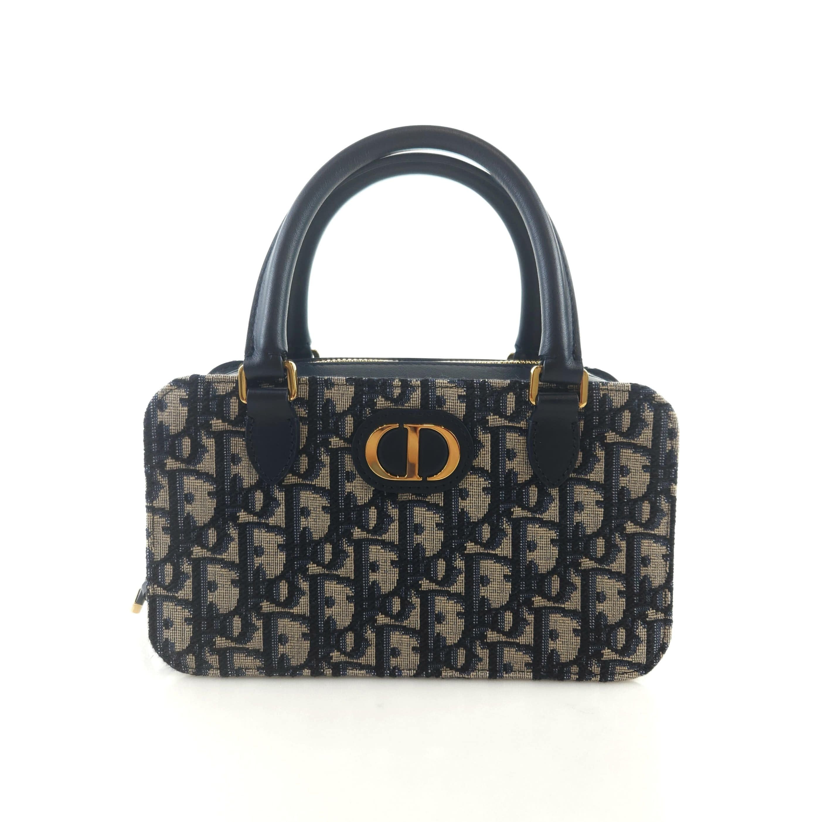Dior Montaigne Oblique Doctor Tote Shoulder Crossbody Bag S2349UTZQ M928 8301