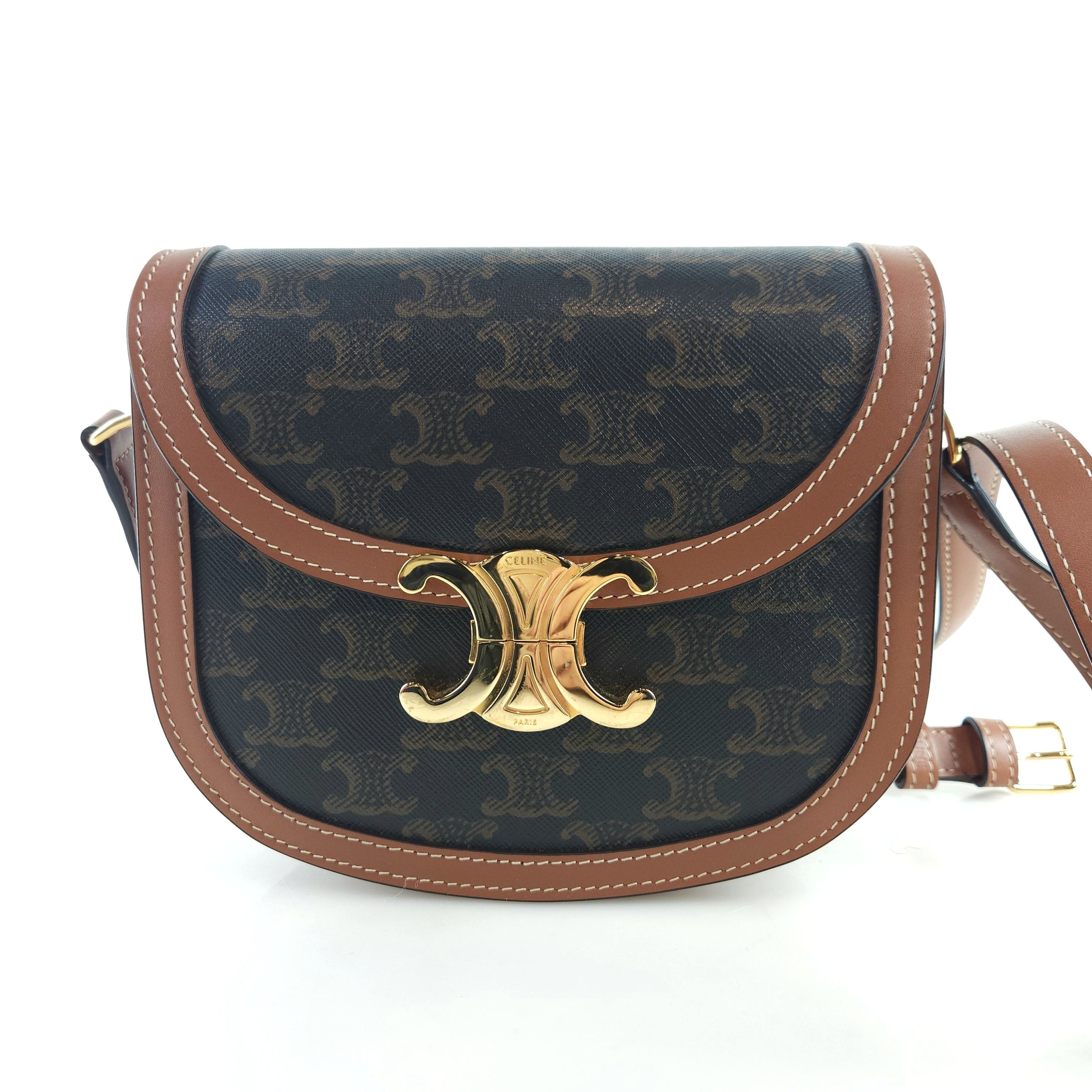 Celine Canvas Clear Vesache Crossbag 110962 7786