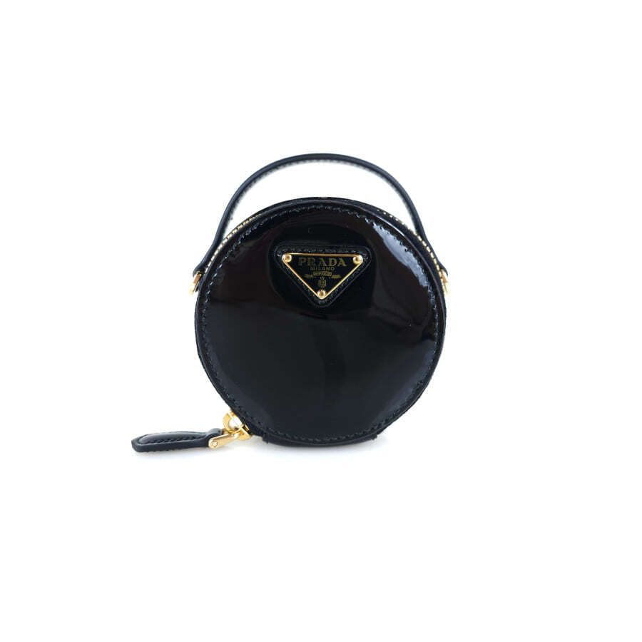 Prada Leather Chain Pouch Crossbody Bag 1NR023 6218