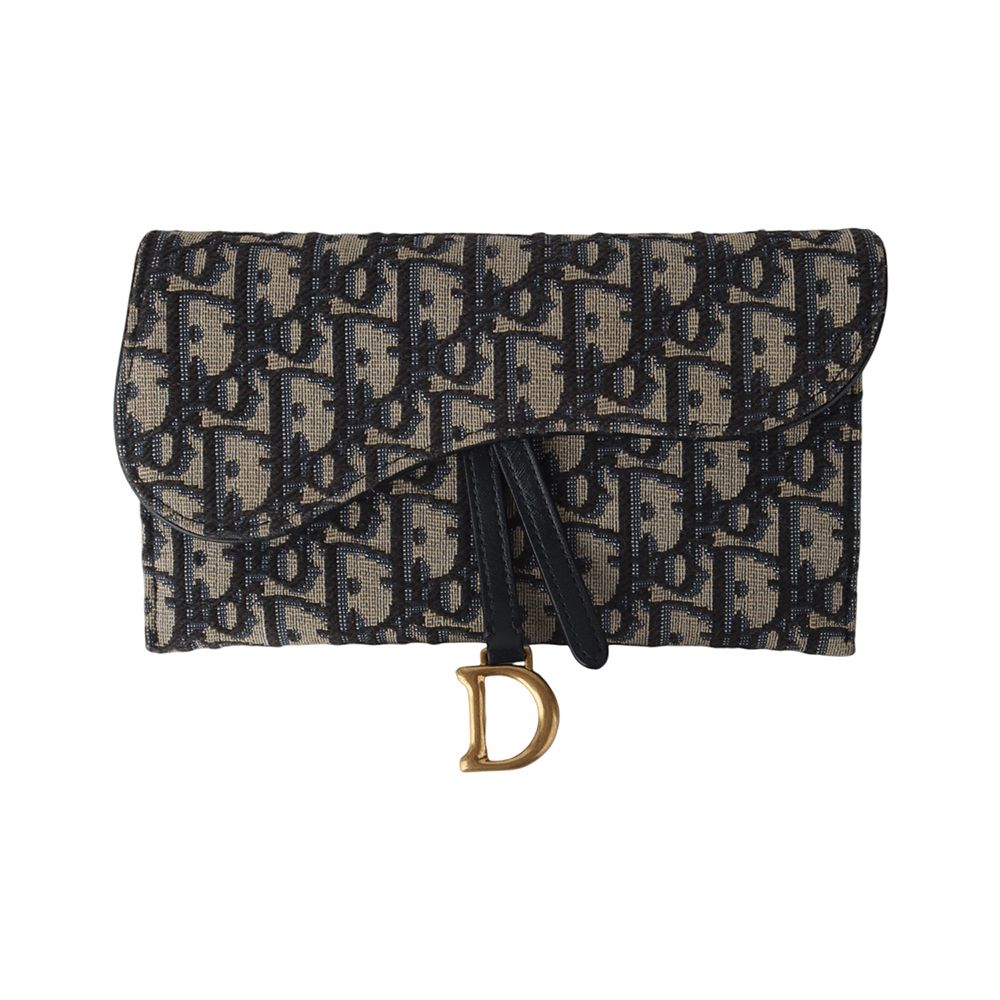 Dior Christian S5614CTZQ Oblique Saddle WOC Crossbody Bag /33757-1