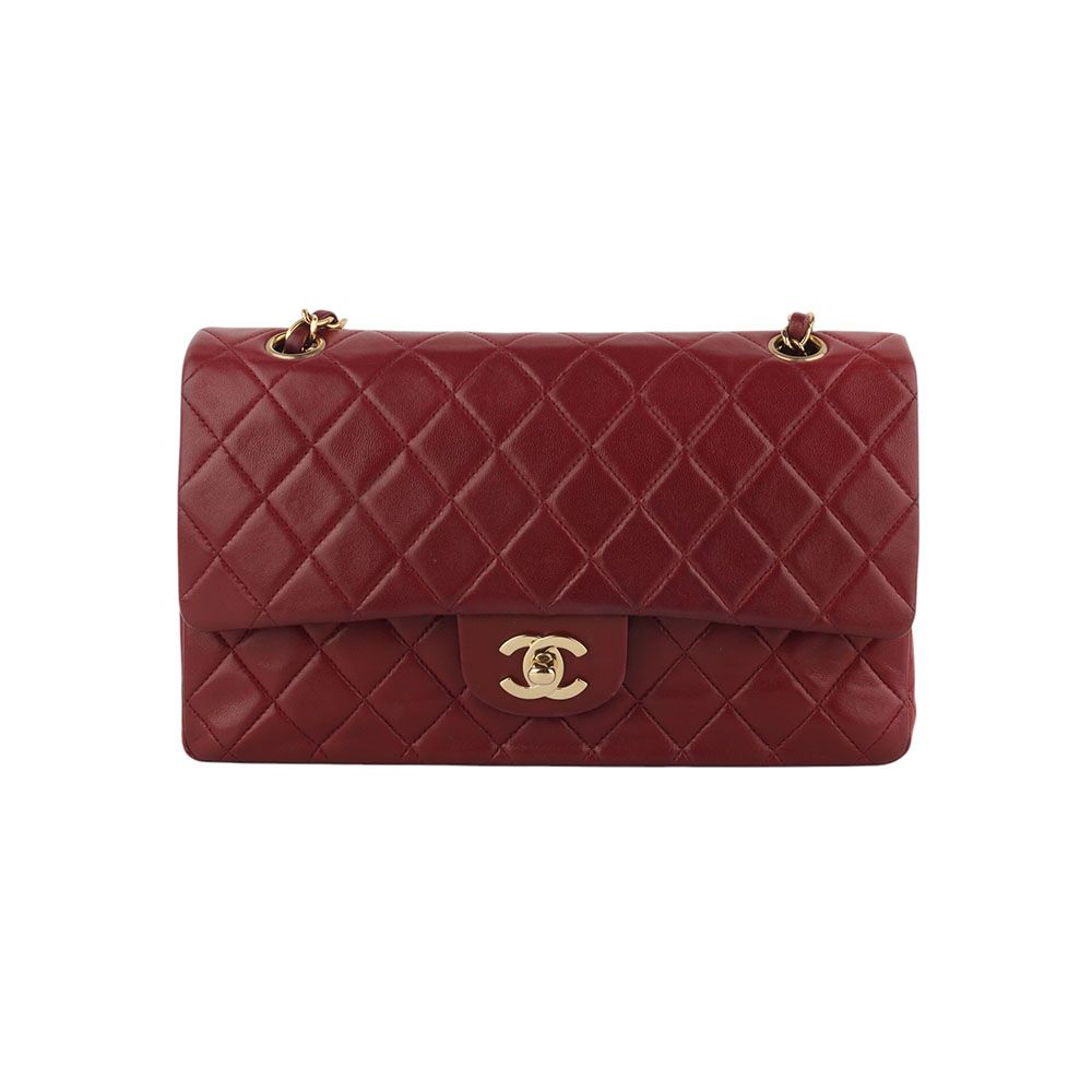 CHANEL Classic 2.55 Medium Lambskin Chain Shoulder Bag B7147-2 A01112