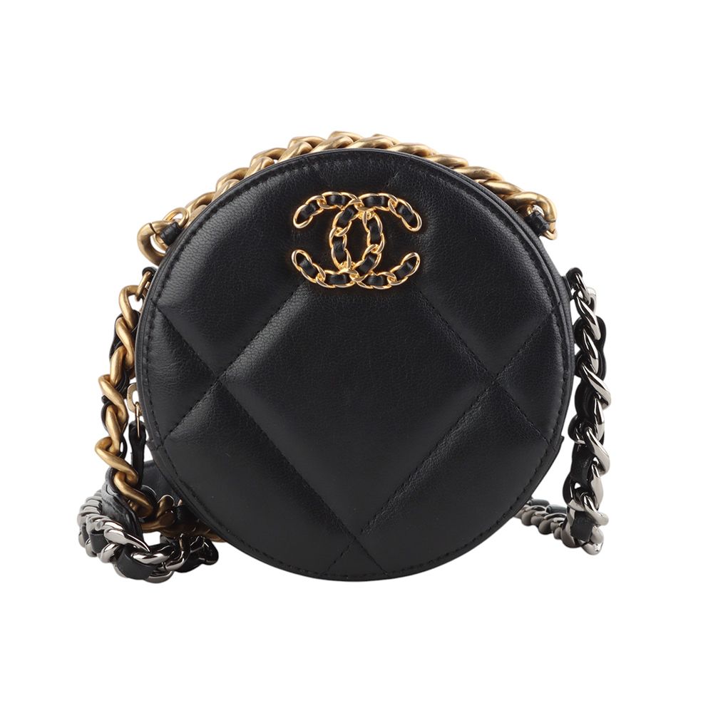 CHANEL Mini Lambskin Chain Crossbody Bag B7147-1 AP0945