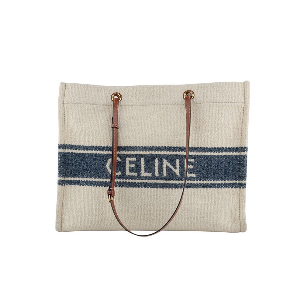 Celine Square Canvas Shoulder Bag B7139-1