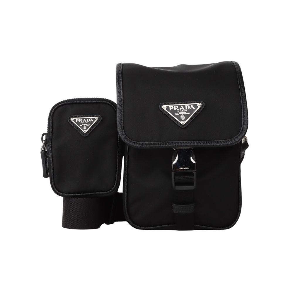 Prada Nylon Messenger Crossbody Bag / 33761Y