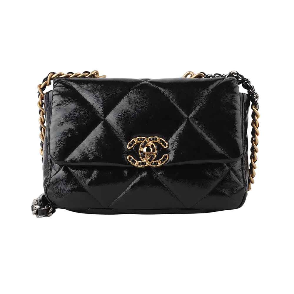 CHANEL Small Handbag Faade Flap Bag 34037 AS1160