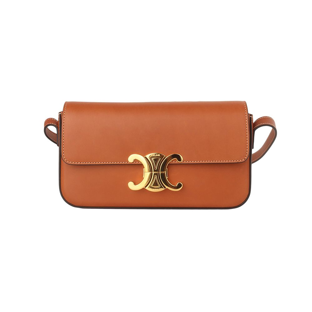 Celine Natural Calfskin Triomphe Shoulder Bag 34076 194143BFN