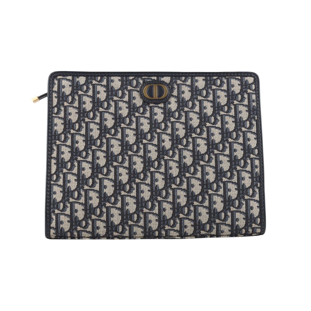 Dior Oblique 30 Montaigne Pouch Clutch Bag with Invoice 33905Y