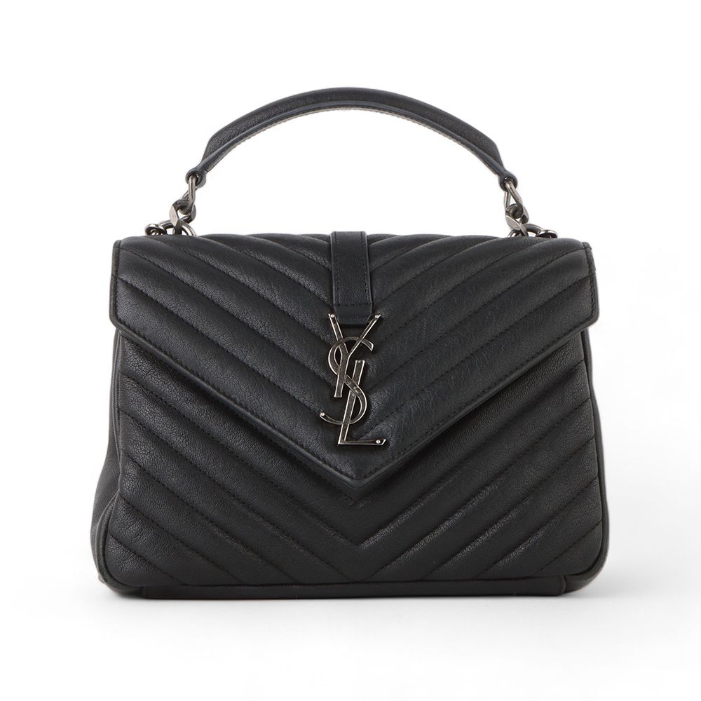 Saint Laurent Monogram College Chain Shoulder Bag Medium / 487213