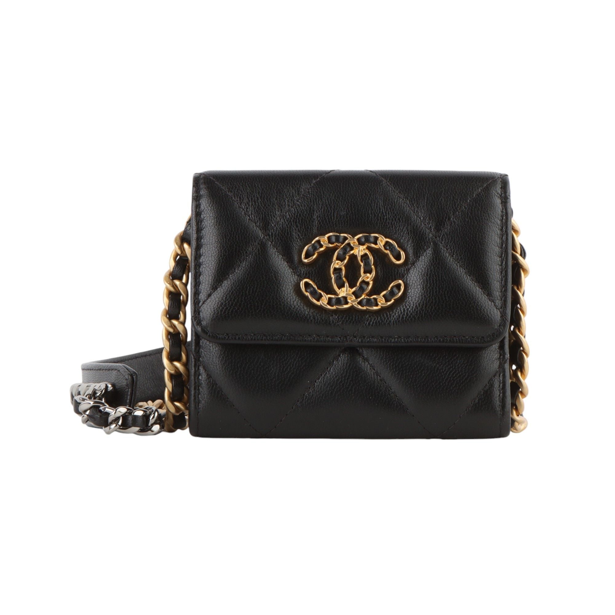 CHANEL Flap 19 Chain Coin Wallet Crossbody (Department Store Invoice) 33424-1 AP1787