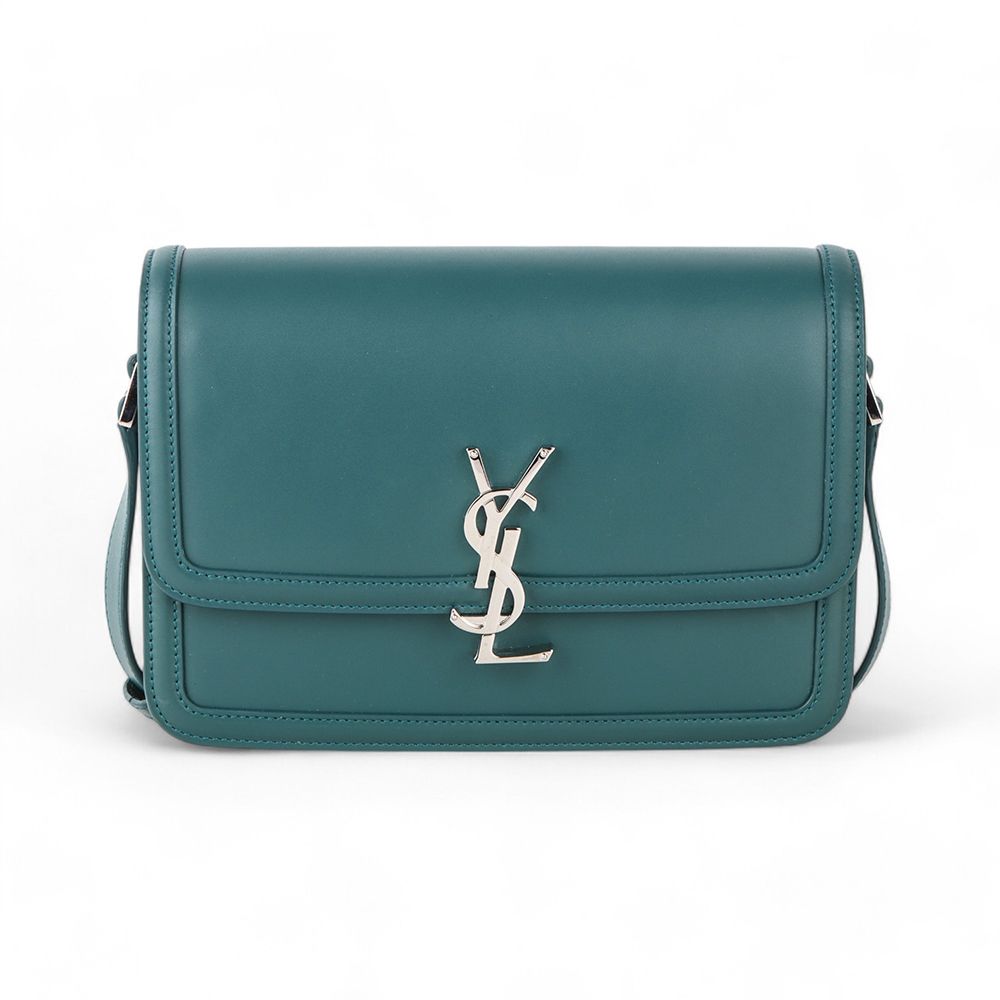 Saint Laurent Medium Sapphire Satchel Bag 33220