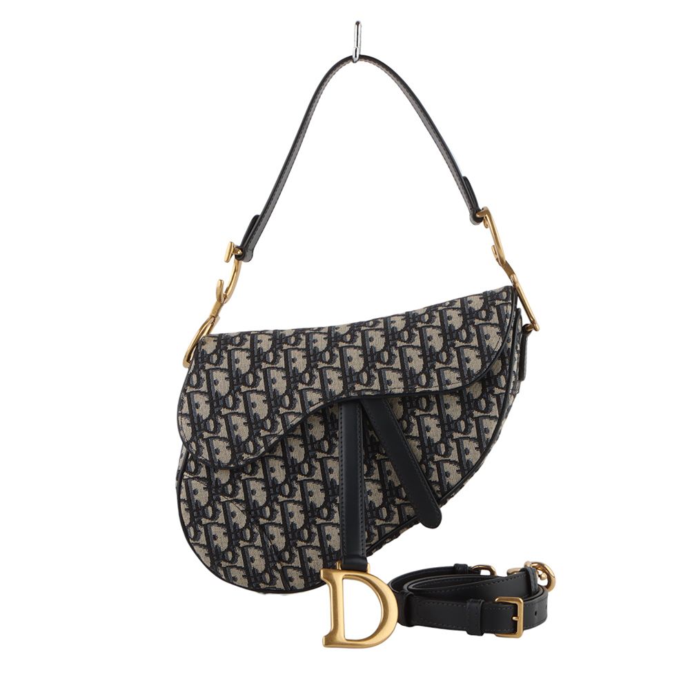 Dior Oblique Saddle Strap Backpack Medium / 33255