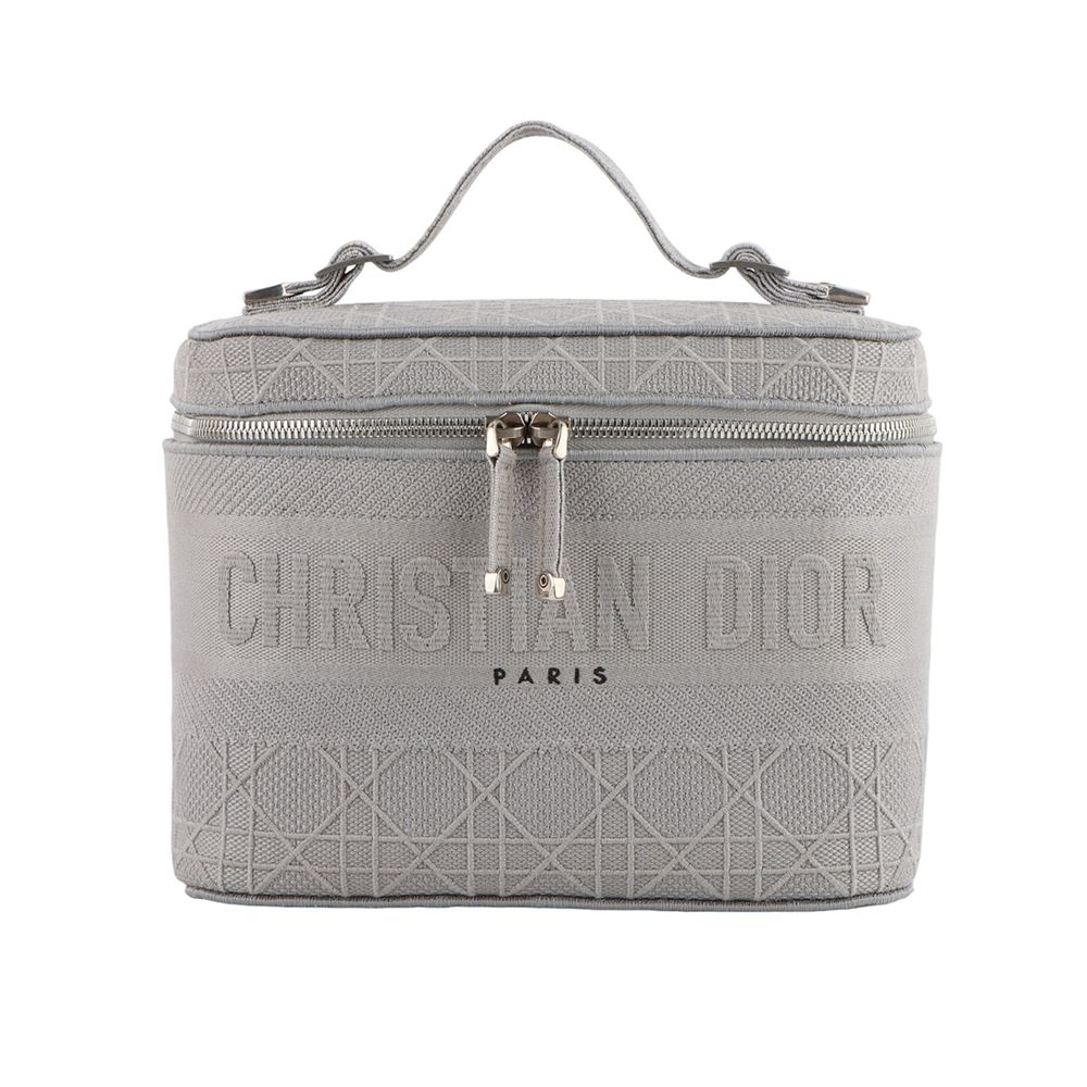 Dior Embroidered Travel Vanity Case Tote Bag / 33252