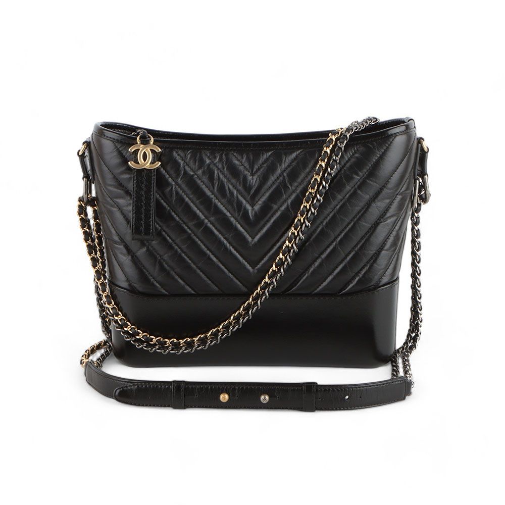 CHANEL Chevron Gabriel Hobo Bag Large A93824 (Department Store Receipt) / 33052