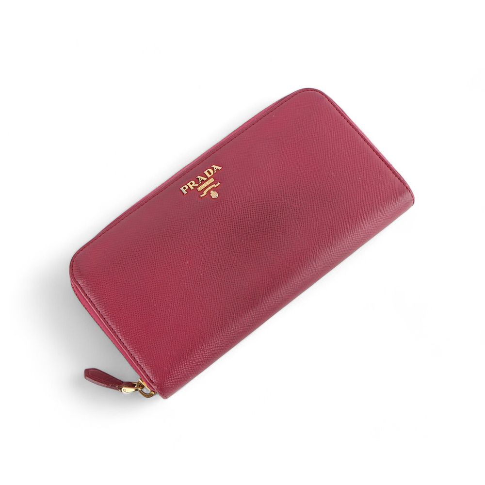 Prada Women's Long Wallet in Saffiano Leather / 33165