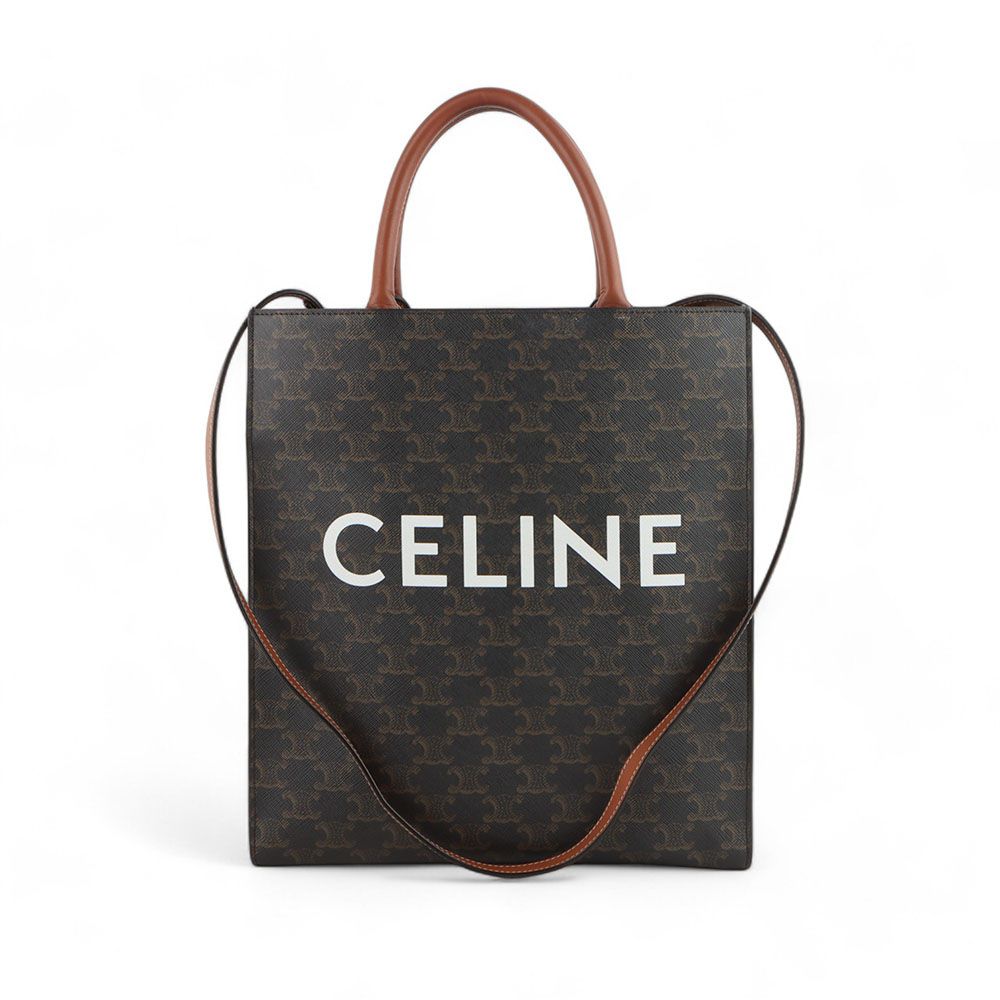 Celine Vertical Canvas Small Backpack 33156
