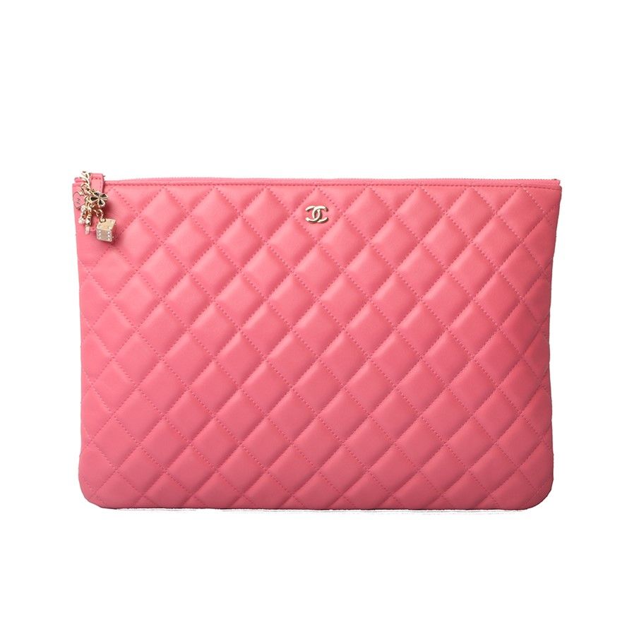 CHANEL Classic Lambskin NO5 Clutch Bag Large 29259 6756359046