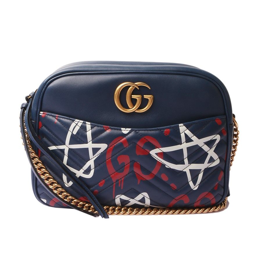 Gucci Ghost Star Printing Crossbody Bag 443499 6672173921