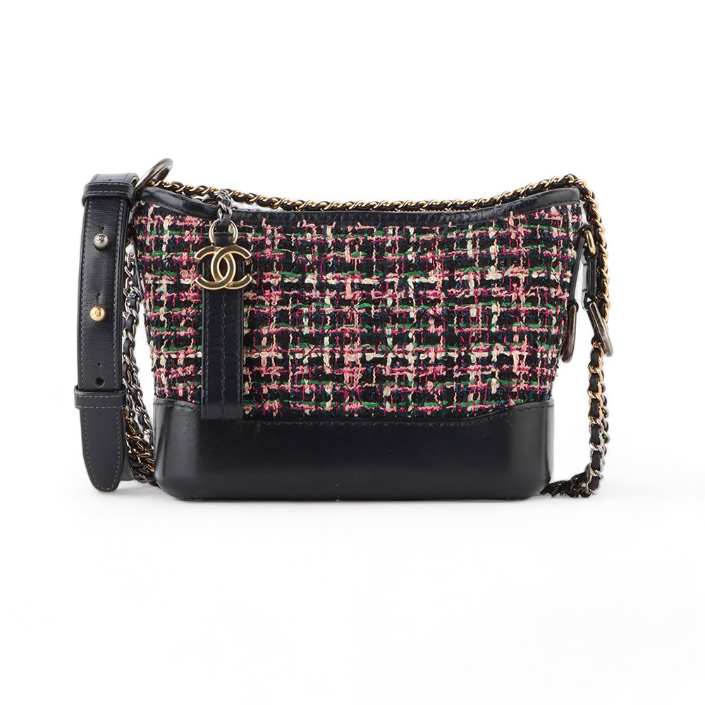 CHANEL Tweed Gabriel Mini Hobo Bag/32948-2