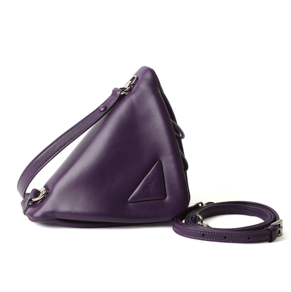 Prada Padding Triangle Crossbag 1BA315 Napa/32030