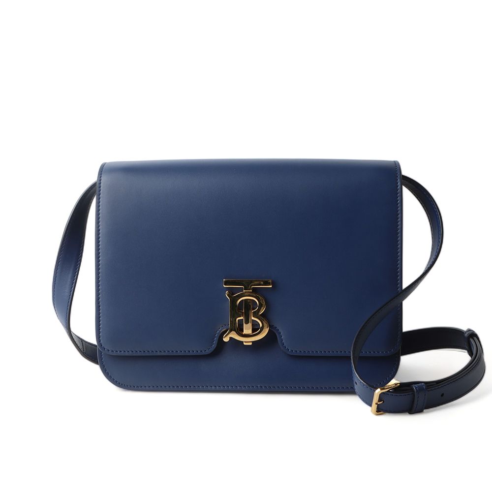 Burberry Leather Ladder Gold Plated TB Bag Medium Shoulder Bag/31797-2