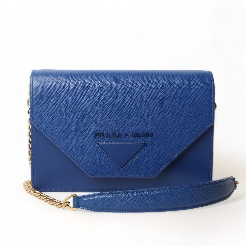 Prada Saffiano City Flap Chain Crossbody/31249